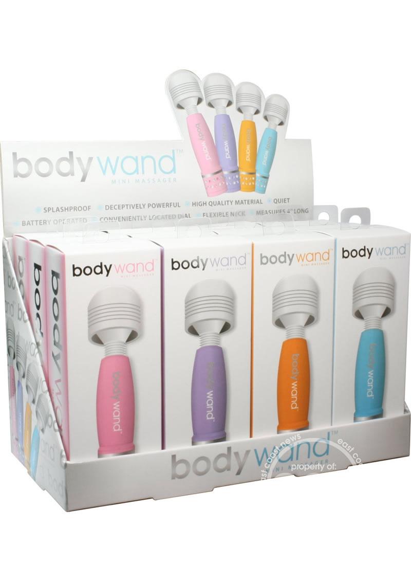 Bodywand Mini Wand Massager Assorted Color Display