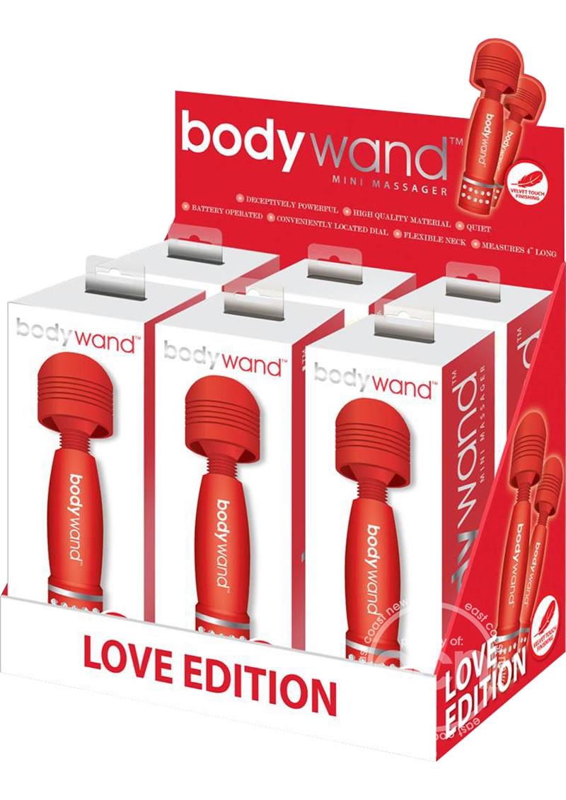 Bodywand Love Edition Mini Wand Massager Touch with Crystal Accents