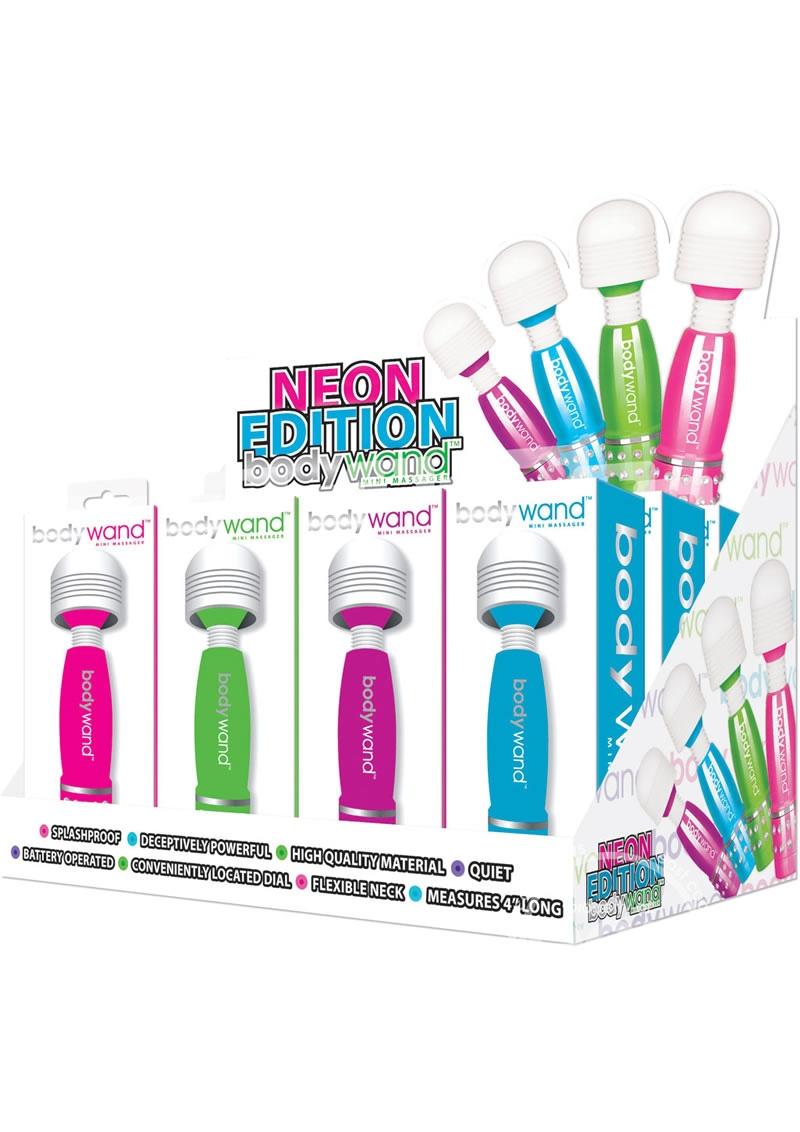 Bodywand Mini Massage Wands Neon Edition