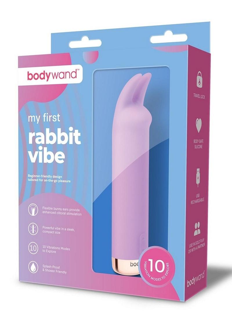 Bodywand My First Rabbit Vibe Beginner Friendly Stimulator