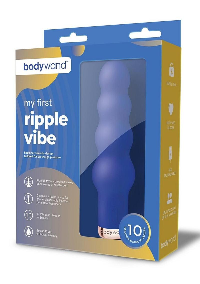 My First Ripple Vibe Beginner Rippled Silicone Massager