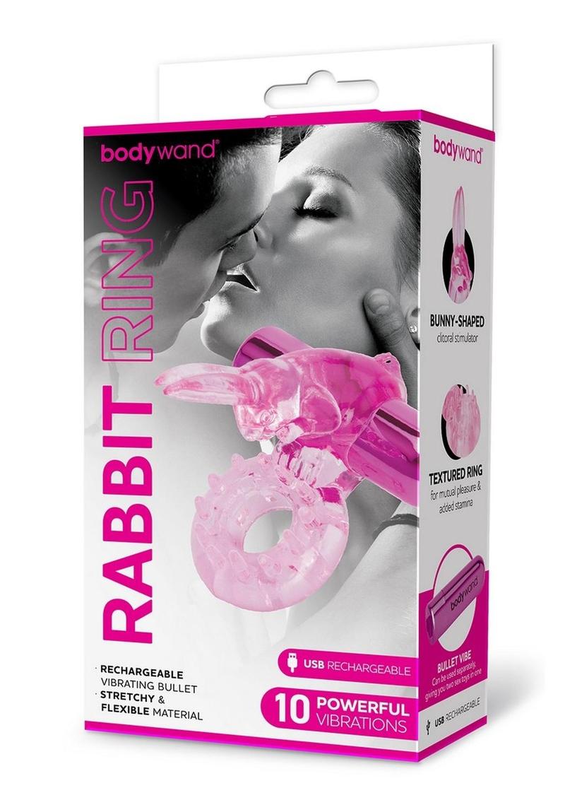 Bodywand Rabbit Ring Rechargeable and Bunny Shaped