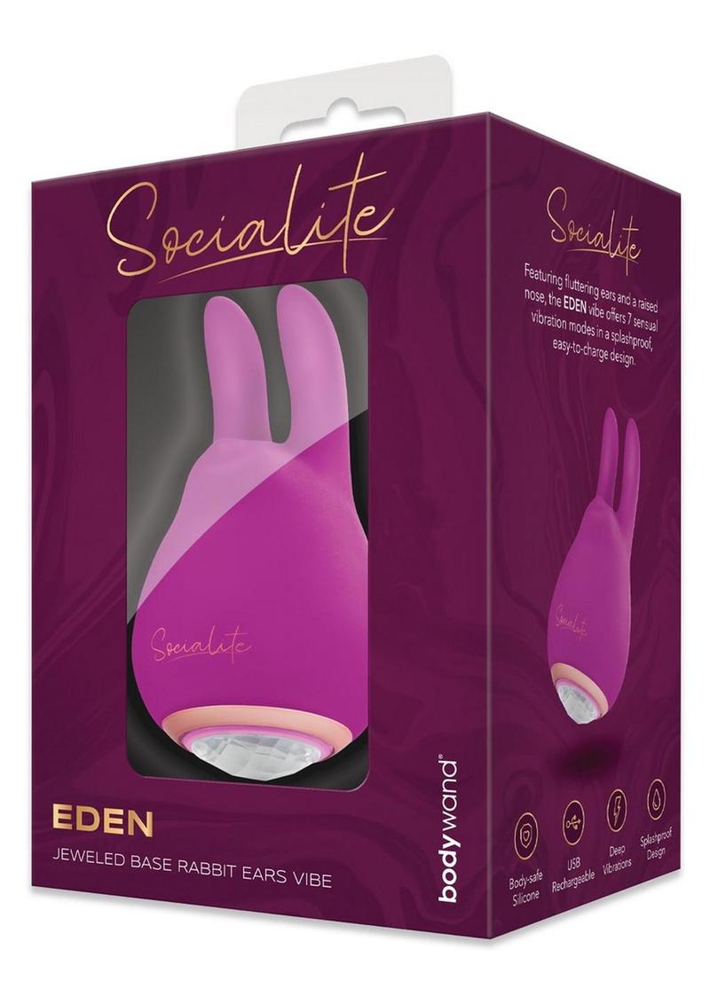 Bodywand Socialite Silicone Rabbit Ears Vibe Clitoral Stimulator