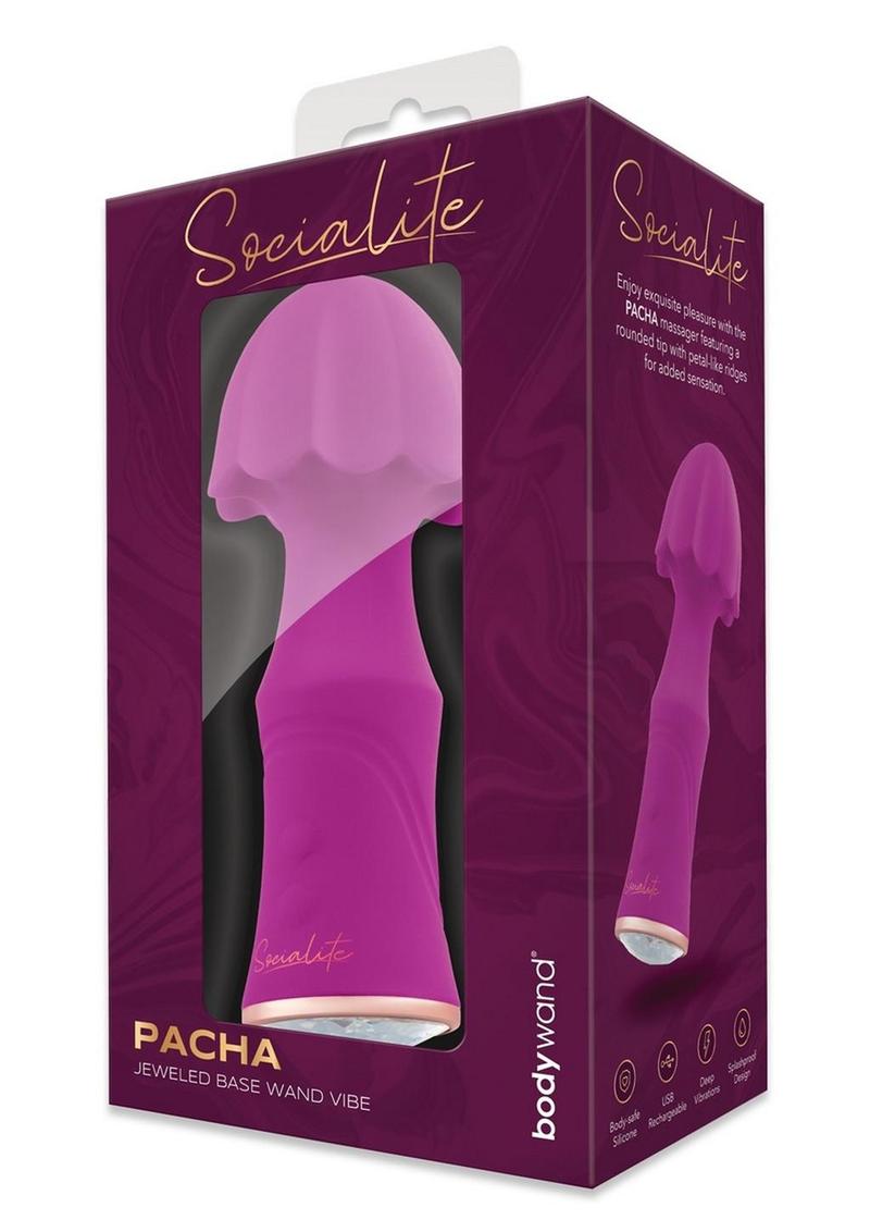 BodyWand Socialite Pacha Jeweled Base Wand Vibe