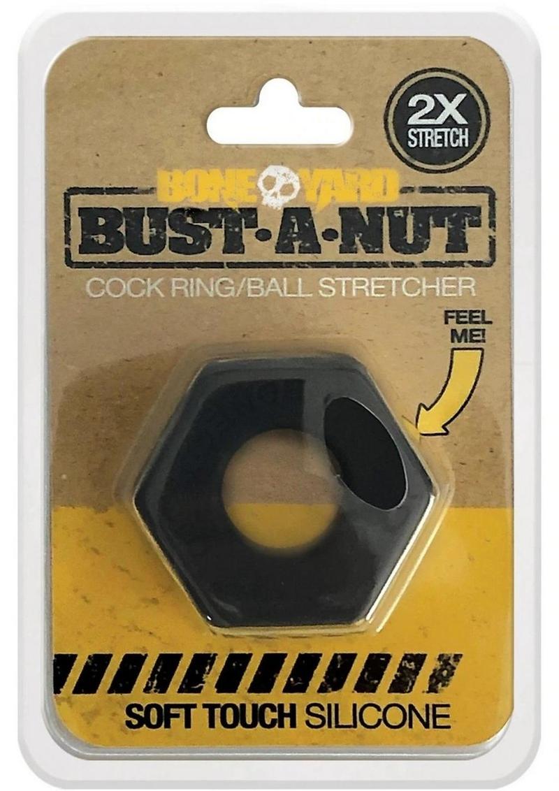 Boneyard Bust A Nut 2x Ball Stretcher Silicone Cock Ring