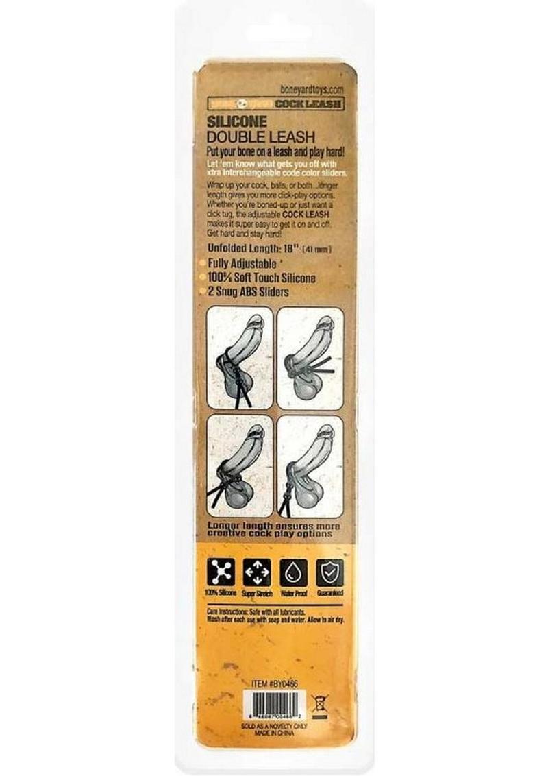Boneyard Double Slide Cock Leash 3X Stretch