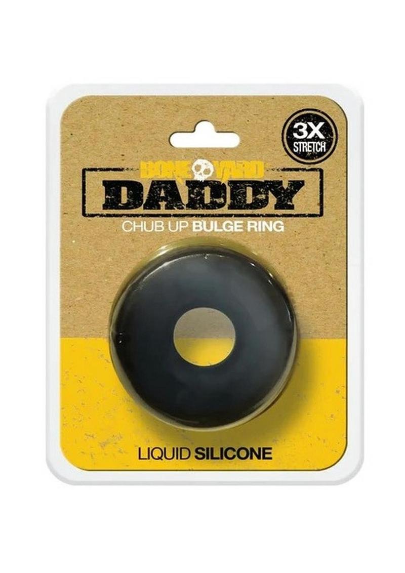 Boneyard The Daddy Chub Up Bulge Ring Stretchy Liquid Silicone Cock Ring