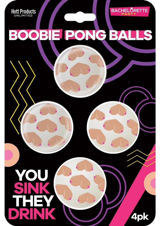 Boobie Pong Balls Bachelorette Party Game