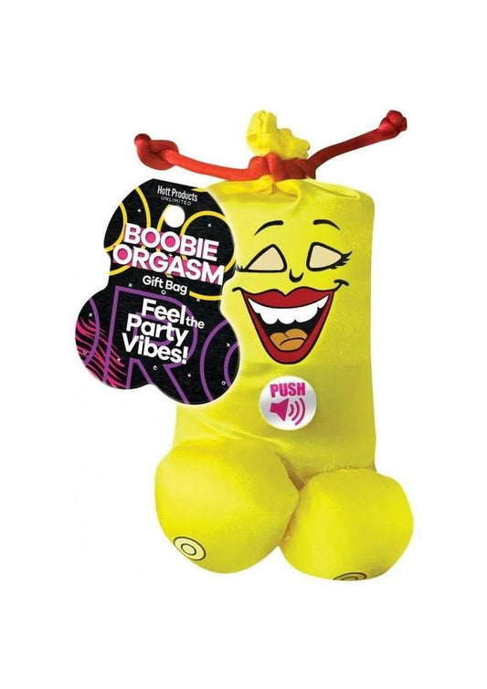 Boobie Orgasm Gift Bag Fun and Playful Party Accessory