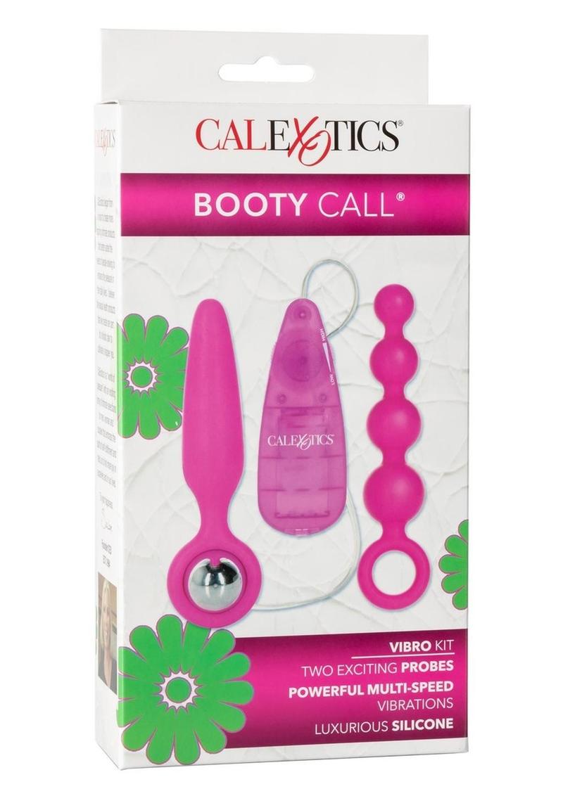 CalExotics Booty Call Vibro Kit Vibrating Butt Plug