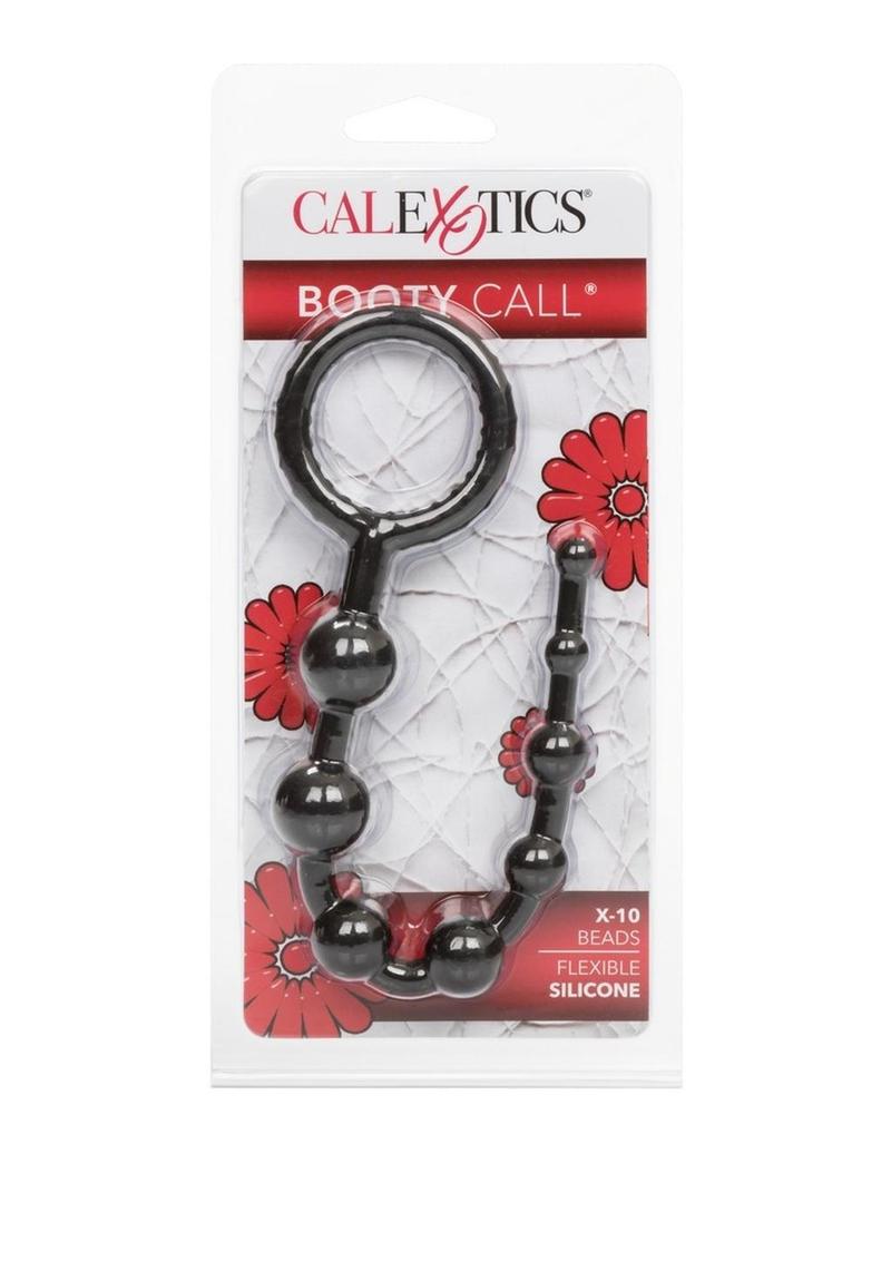 CALEXTICS Booty Call Purple Flexible Silicone Anal Beads