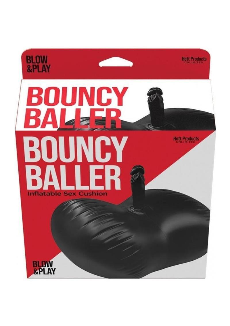 Bouncy Baller Inflatable Cushion Dilldo