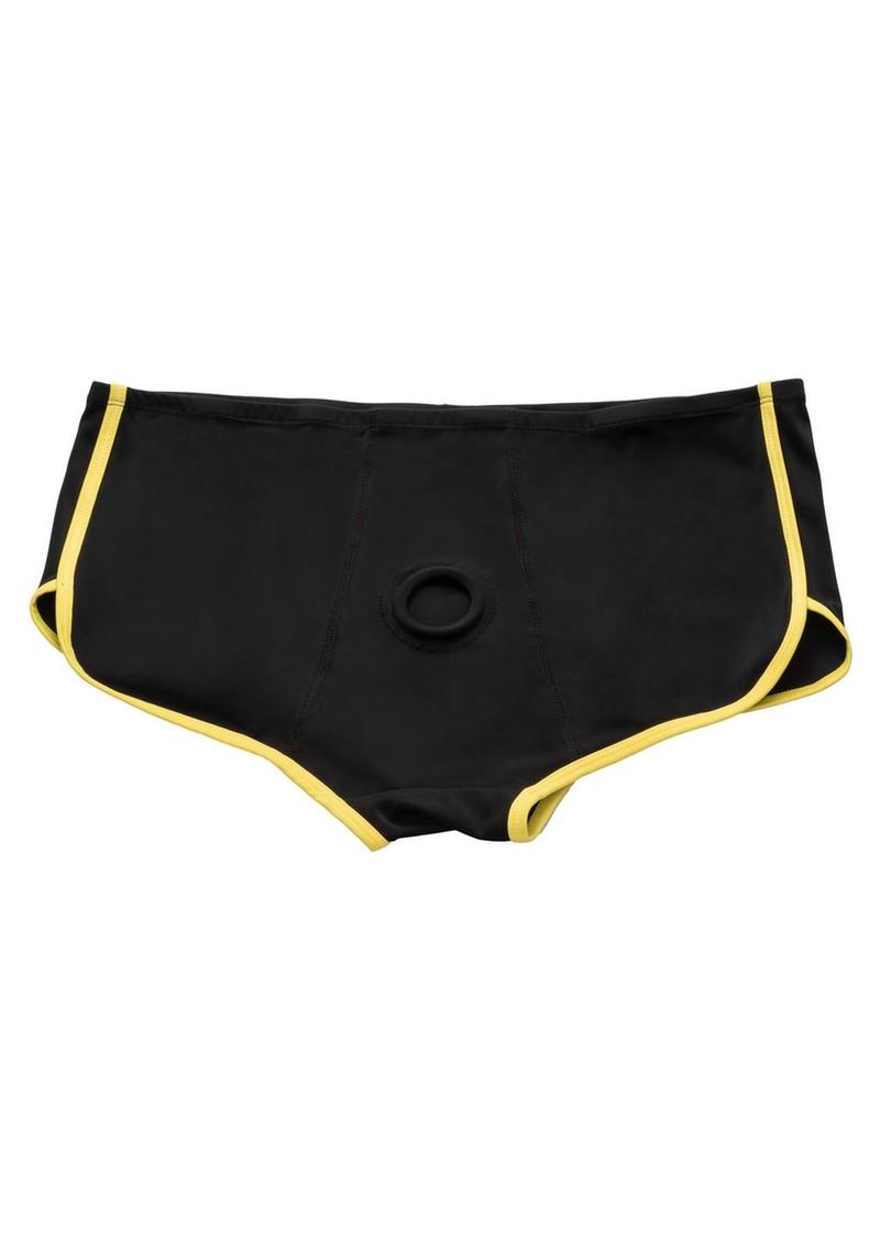 CalExotics Boundless Black And Yellow Brief Harness