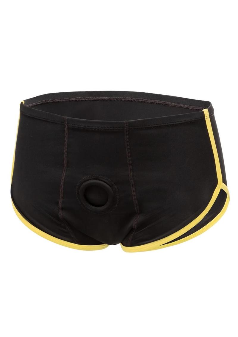 CalExotics Boundless Black And Yellow Brief Harness