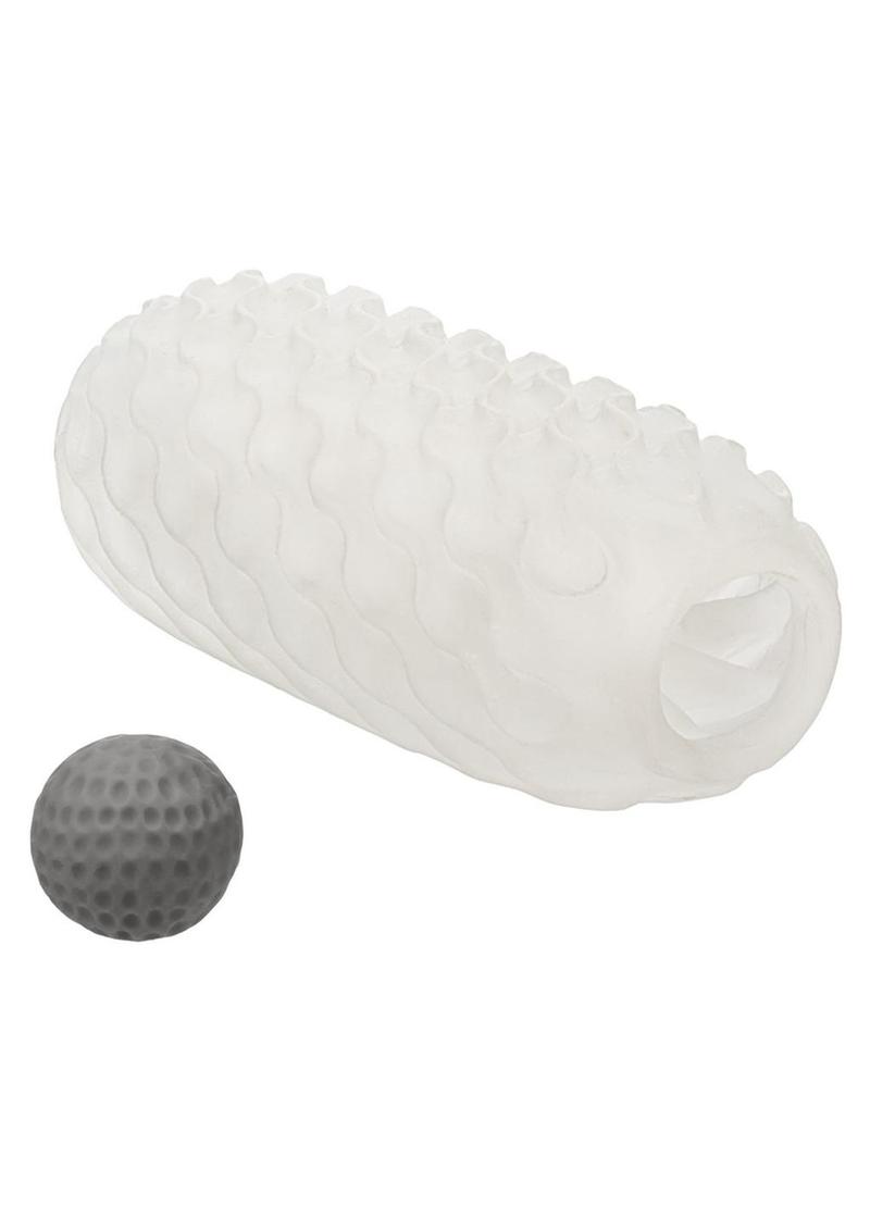 Boundless Reversible Squishy Ball Stroker with Tip Tickler