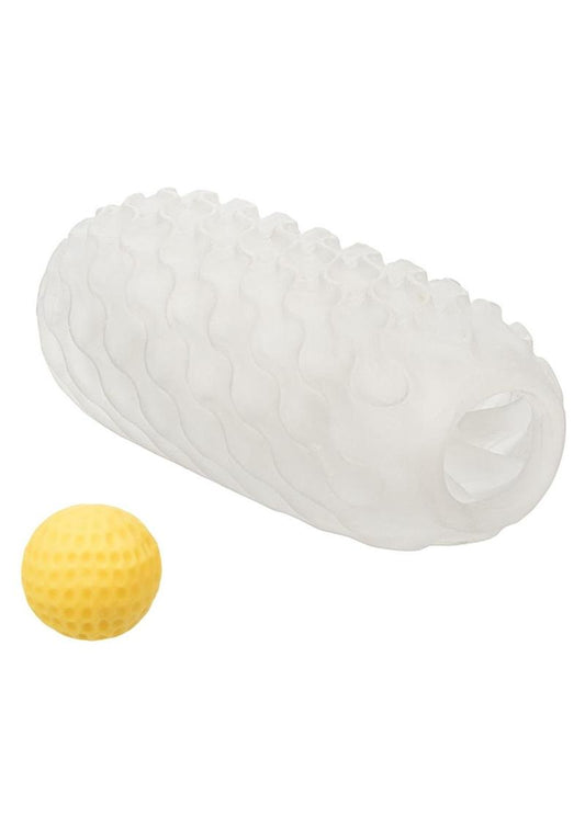 Boundless Reversible Squishy Ball Stroker with Tip Tickler