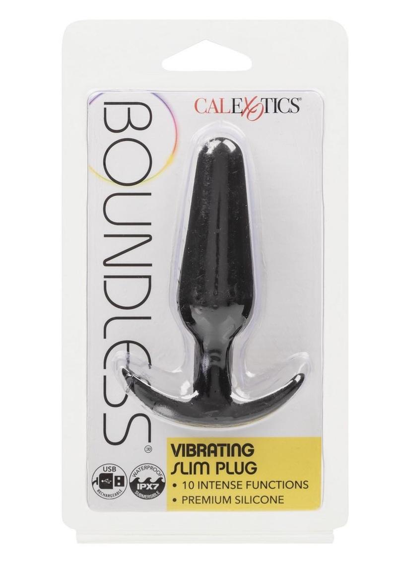 Boundless Vibrating Slim Premium Silicone Anal Plug