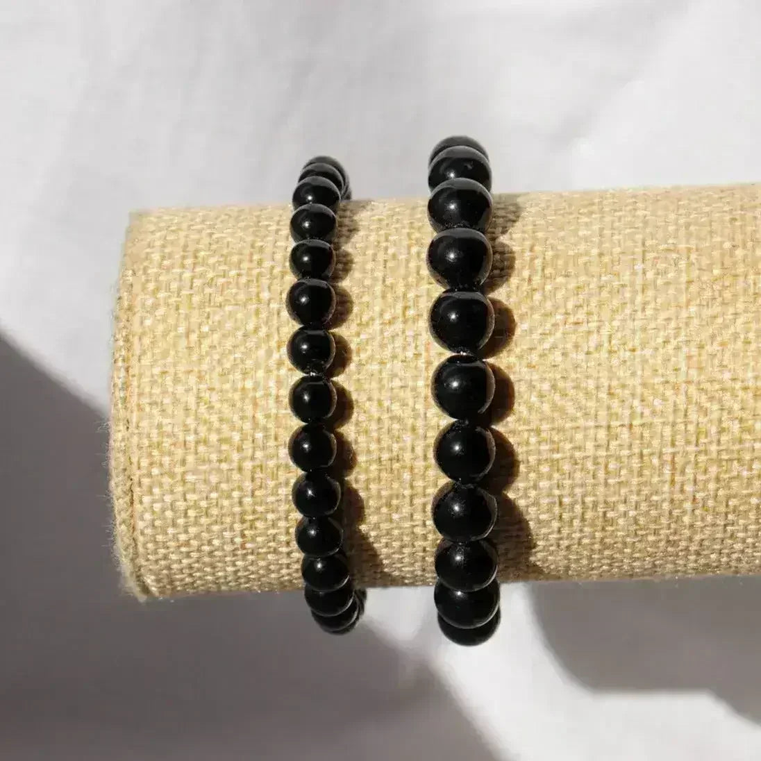 Bracelet en Tourmaline noire