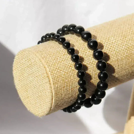 Bracelet en Tourmaline noire