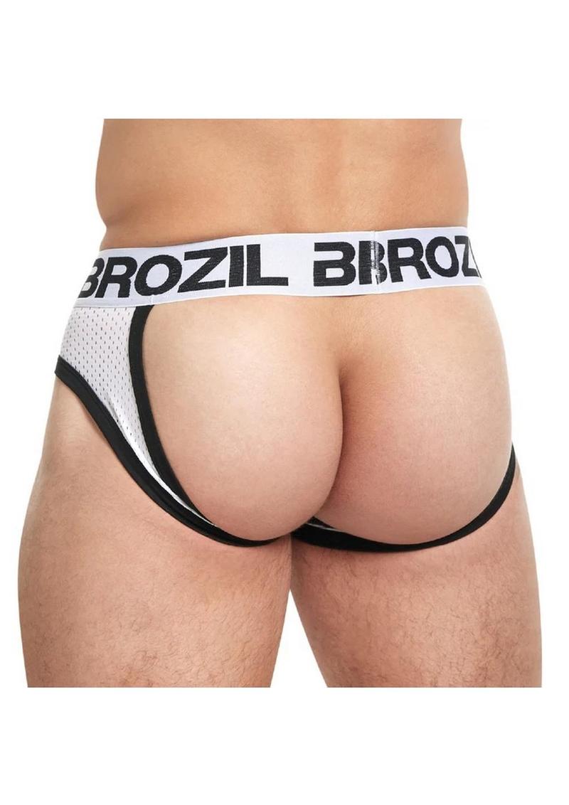 BROZIL Ultra Sport Mesh Brief Bulge And Butt Enhancing Men's Underwear