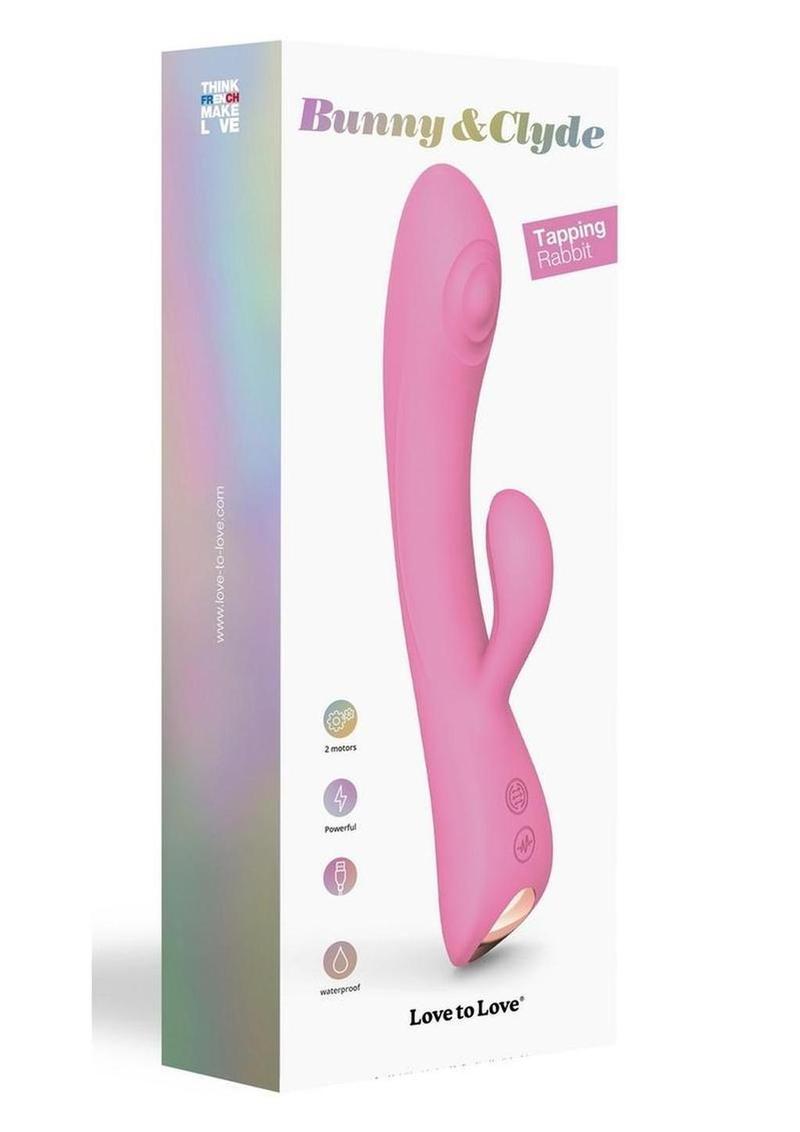 Bunny & Clyde Rechargeable Silicone Rabbit Vibrator
