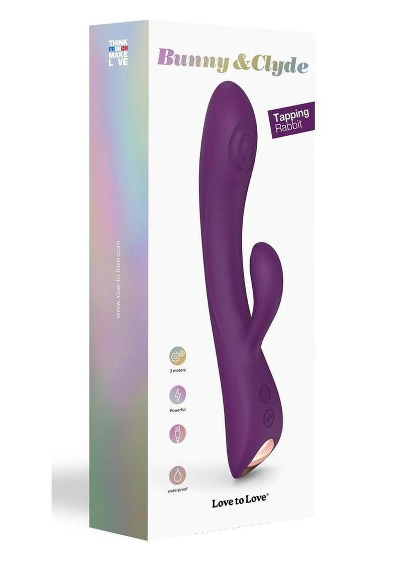 Bunny & Clyde Rechargeable Silicone Rabbit Vibrator