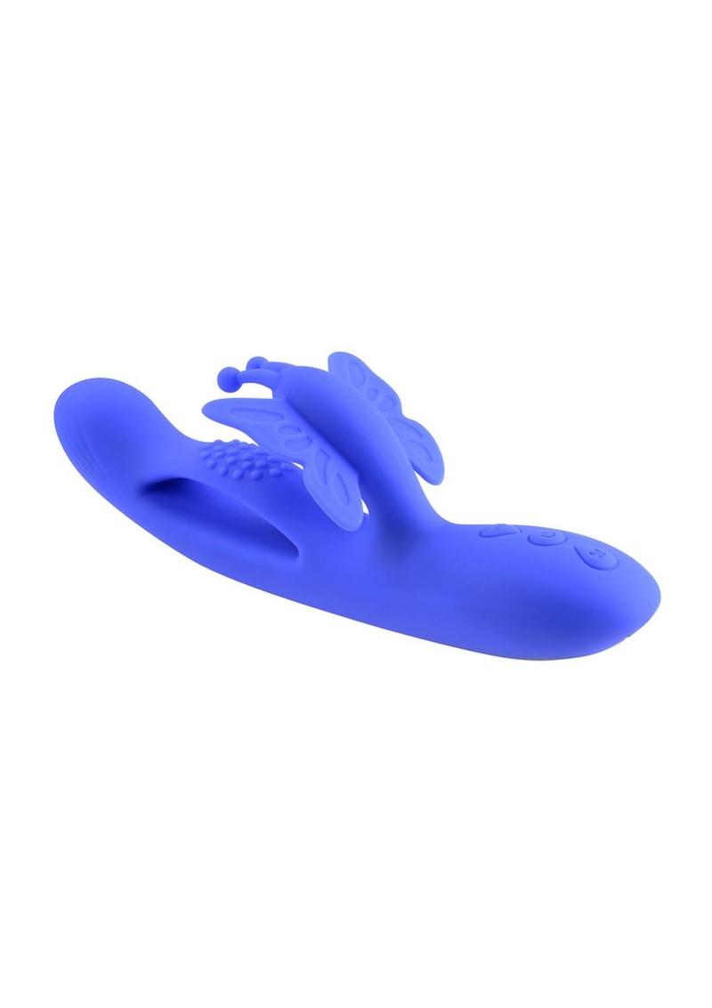 Butterfly Dreams Rechargeable Silicone Rabbit Vibrator 10 Functions