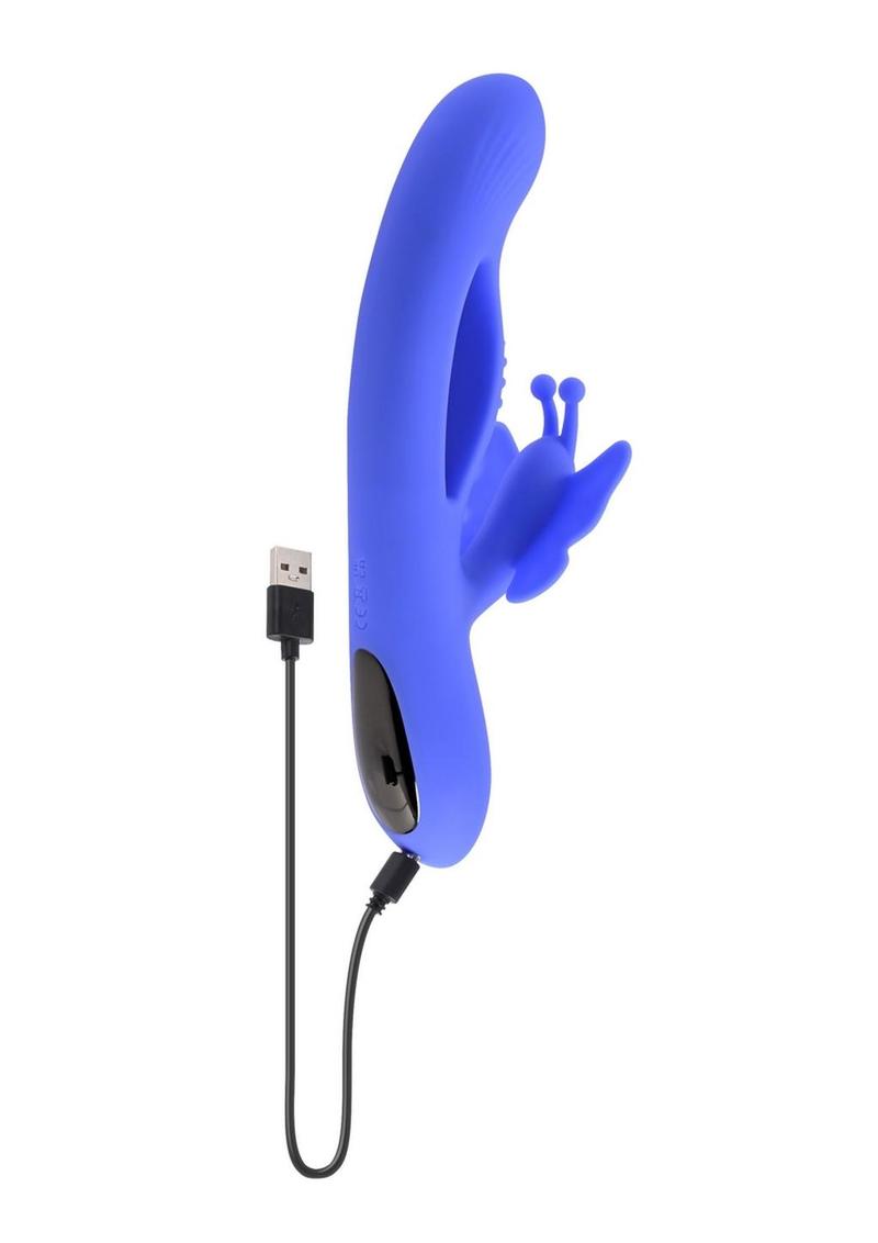 Butterfly Dreams Rechargeable Silicone Rabbit Vibrator 10 Functions