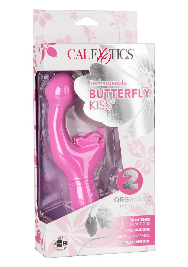CalExotics Rechargeable Butterfly Kiss Dual Vibrator