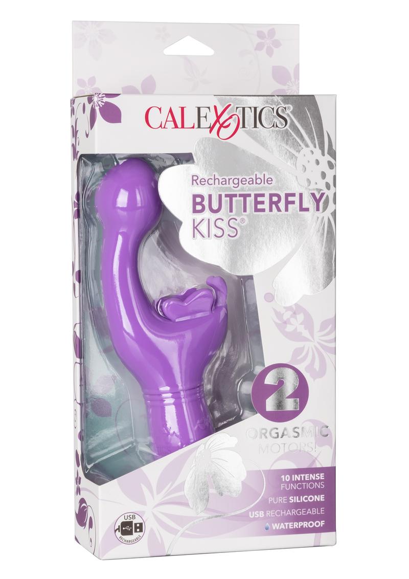 CalExotics Rechargeable Butterfly Kiss Dual Vibrator