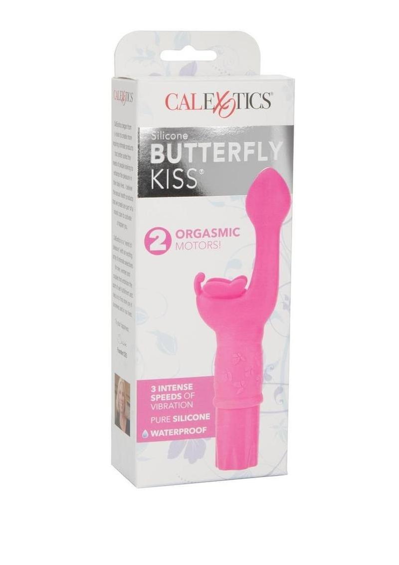 CalExotics Silicone Butterfly Kiss Vibrator