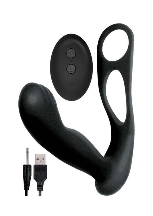 ButtsUp Prostate Massager With 10 Function Remote Control