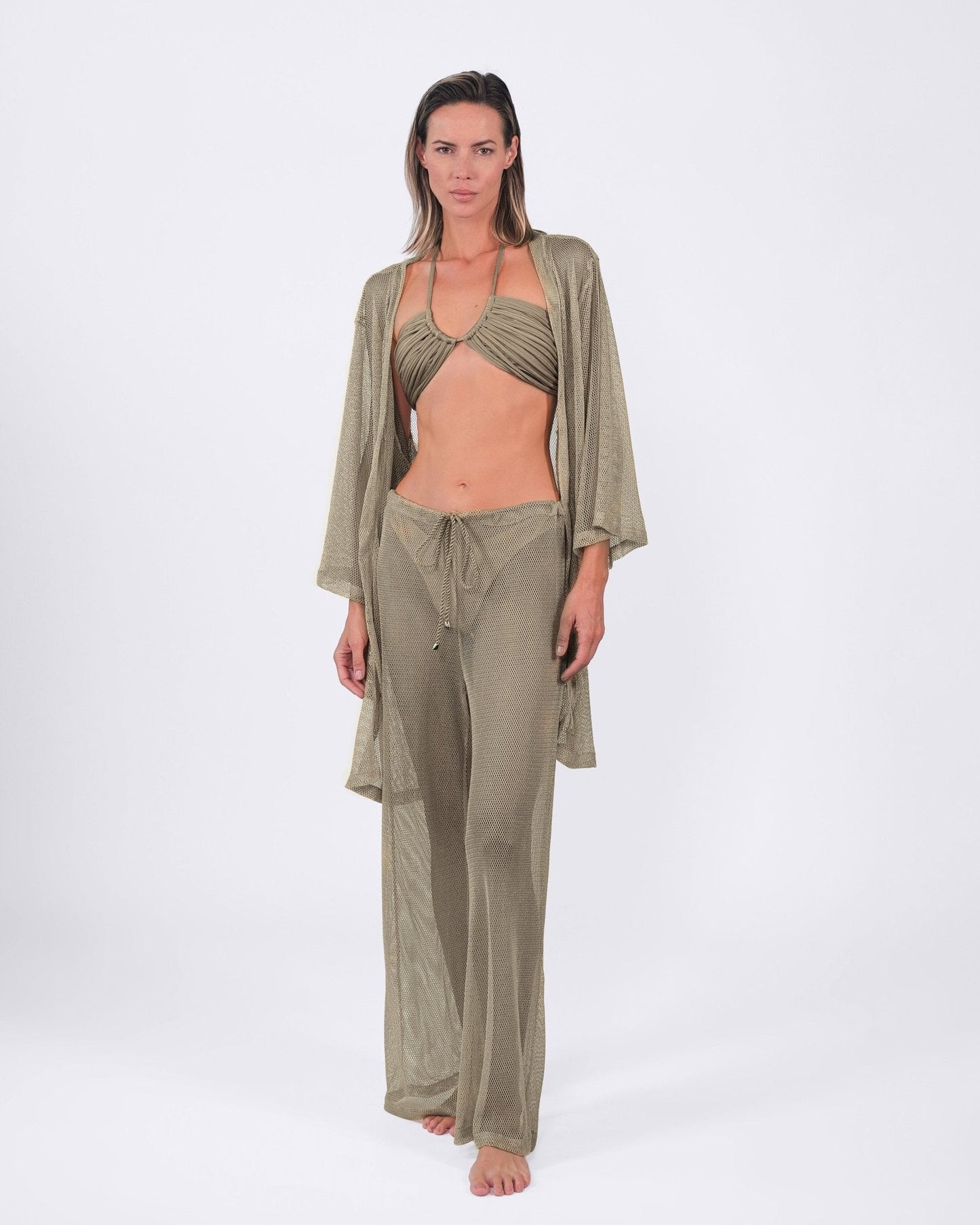 Buzios Belted Kimono