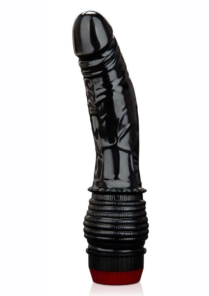 Blue Line Vibrating Anal Dildo With Multi-Speed Twist Control