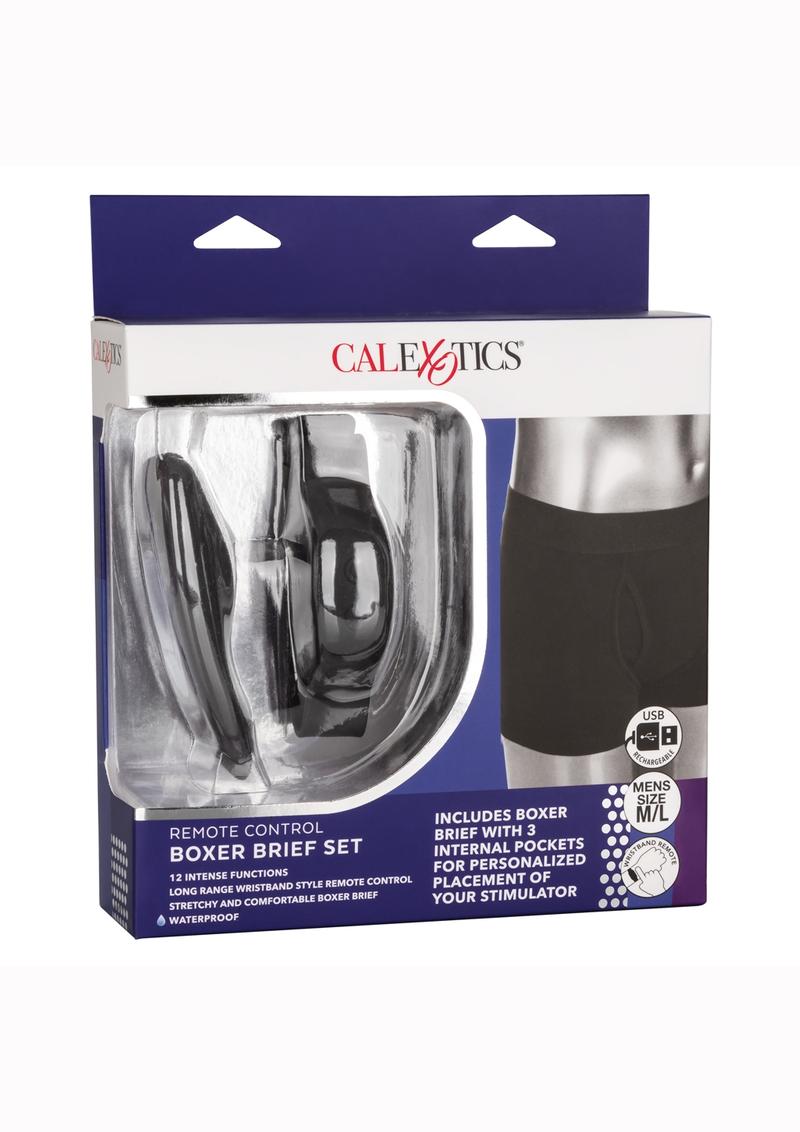 Calexotics Boxer Brief Remote Control Panty Vibrator