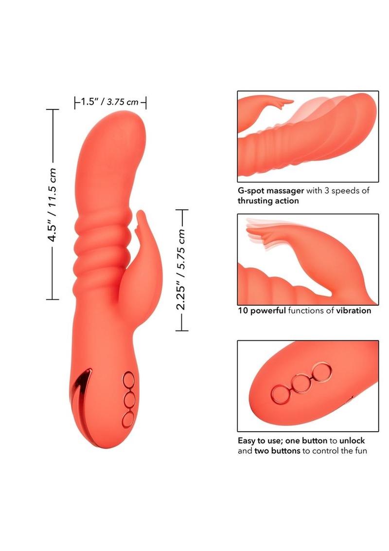 California Dreaming Orange County Cutie Rabbit Vibrator