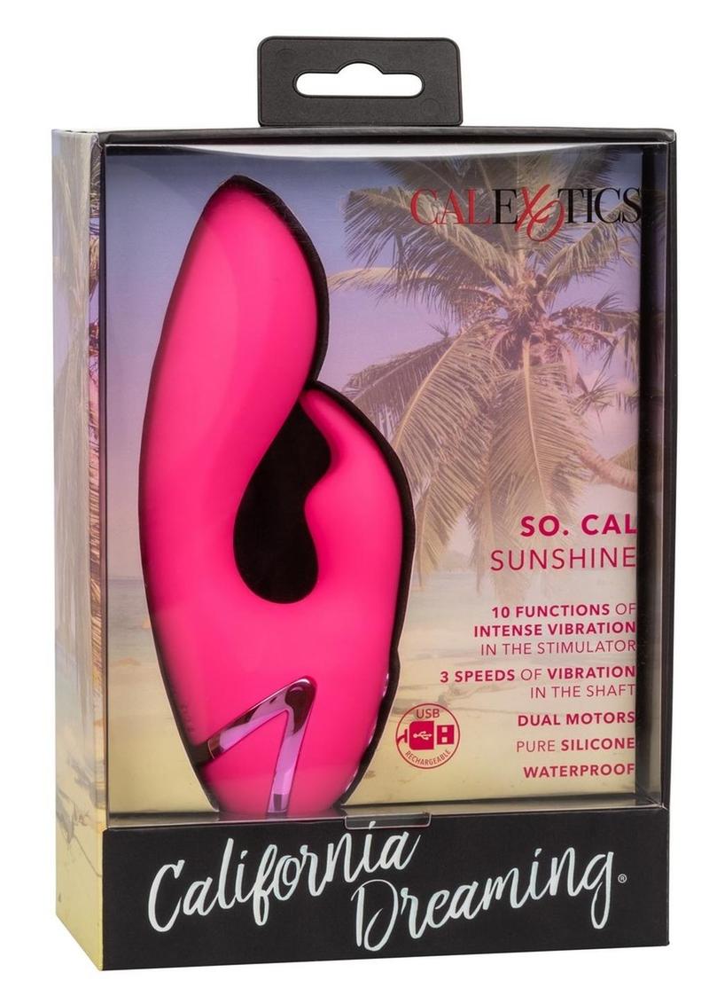 California Dreaming So. Cal Sunshine Silicone Rabbit Vibrator