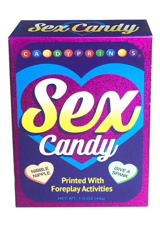 Sex Candy Game Printed with Foreplay Activities