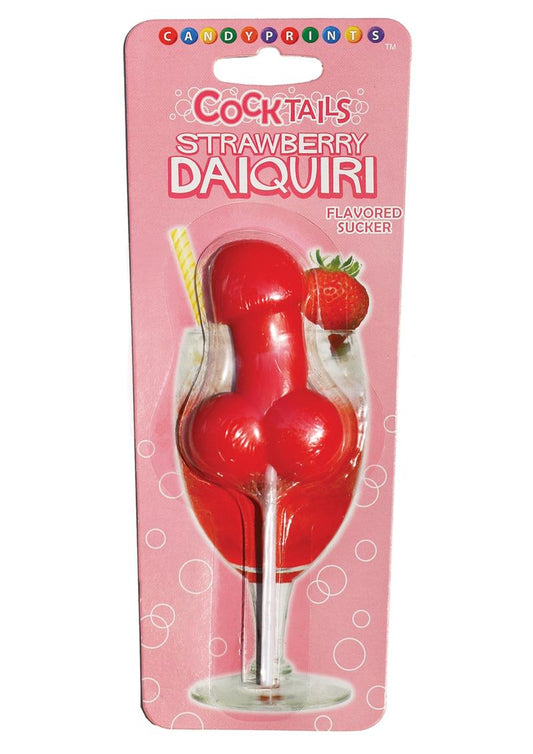 Cocktails Strawberry Daiquiri Flavored Sucker