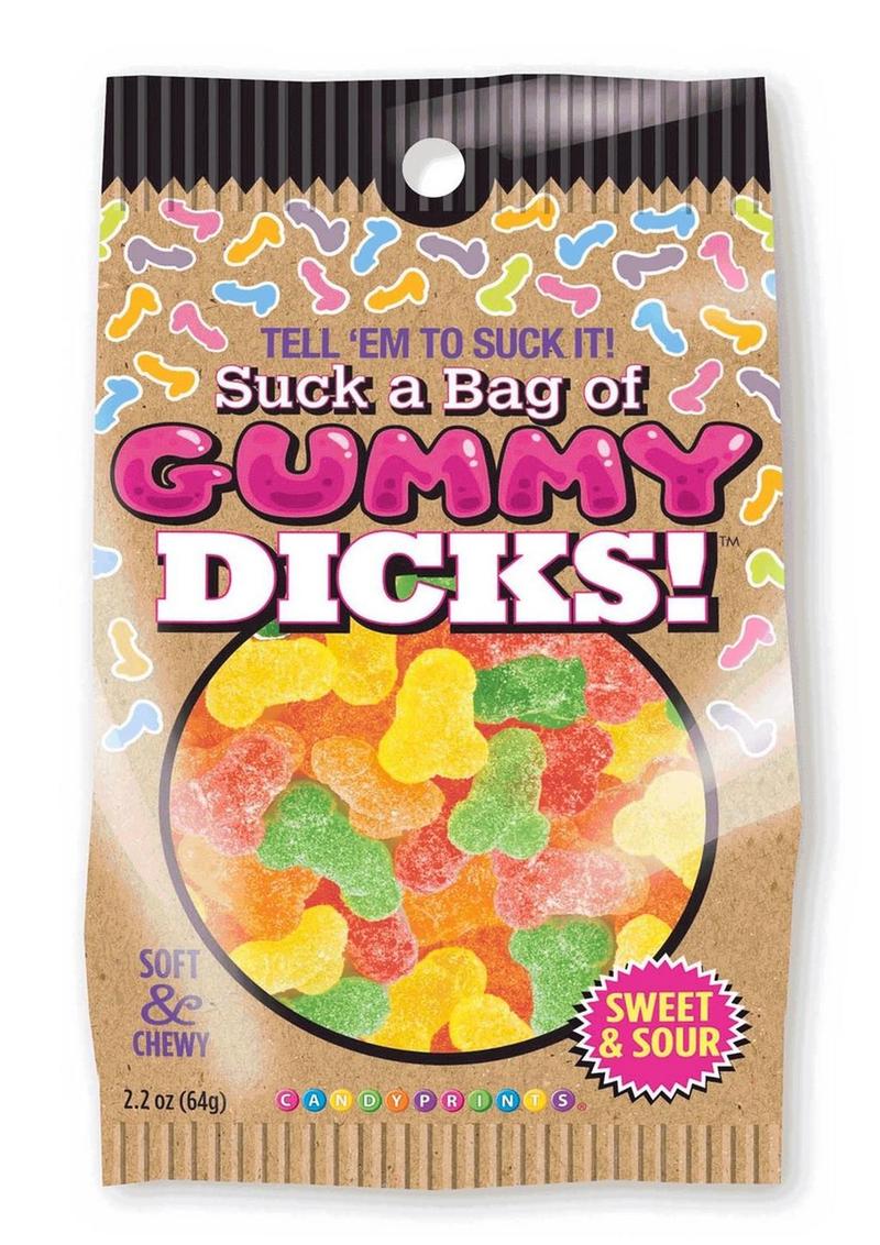 Suck a Bag of Gummy Dicks Sweet And Sour Candy