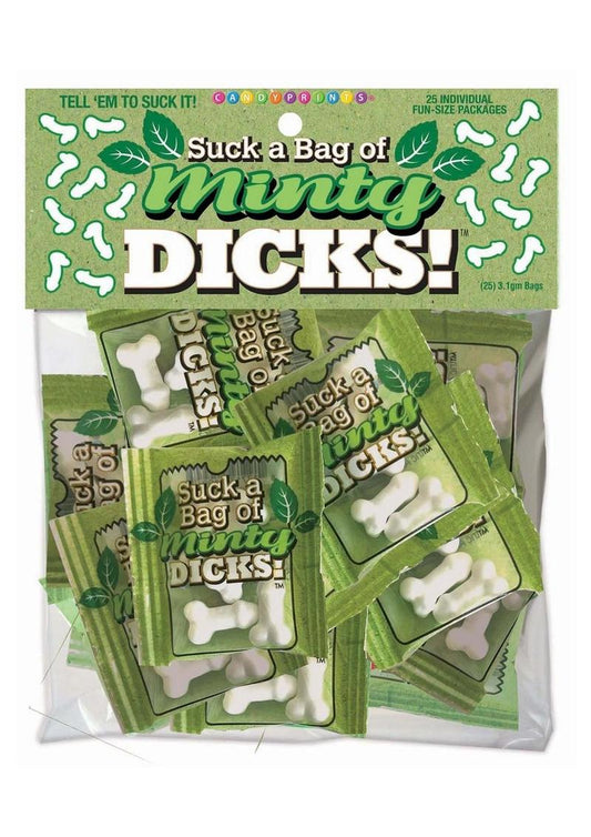 Suck a Bag of Minty Dicks 25 Individual Fun Size