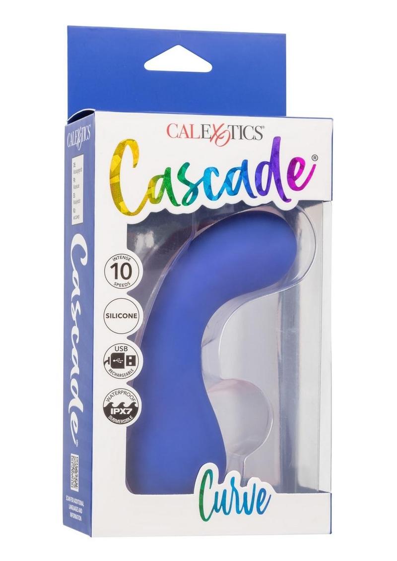 Cascade Curve Rechargeable Silicone Vibrator