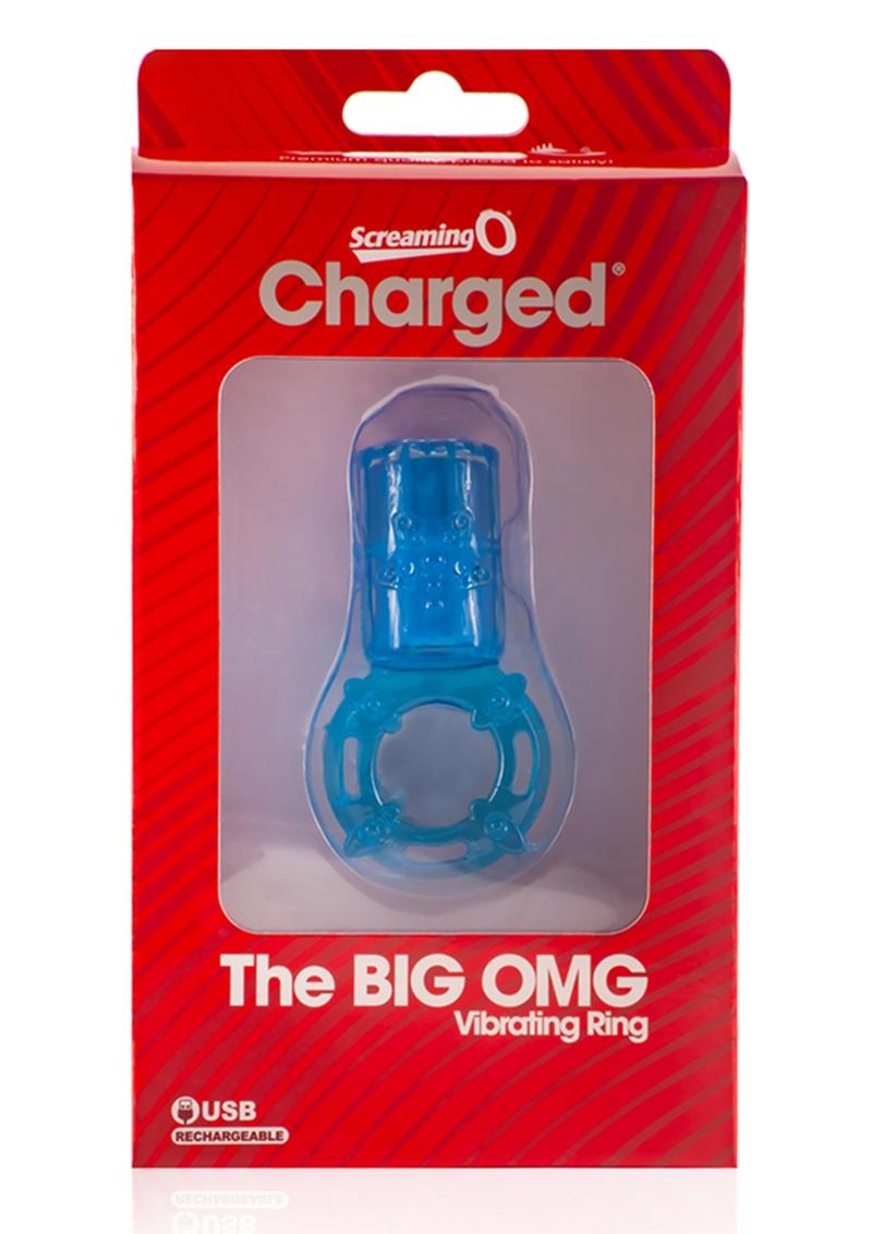 The BIG OMG Vibrating And USB Rechargeable Waterproof Ring
