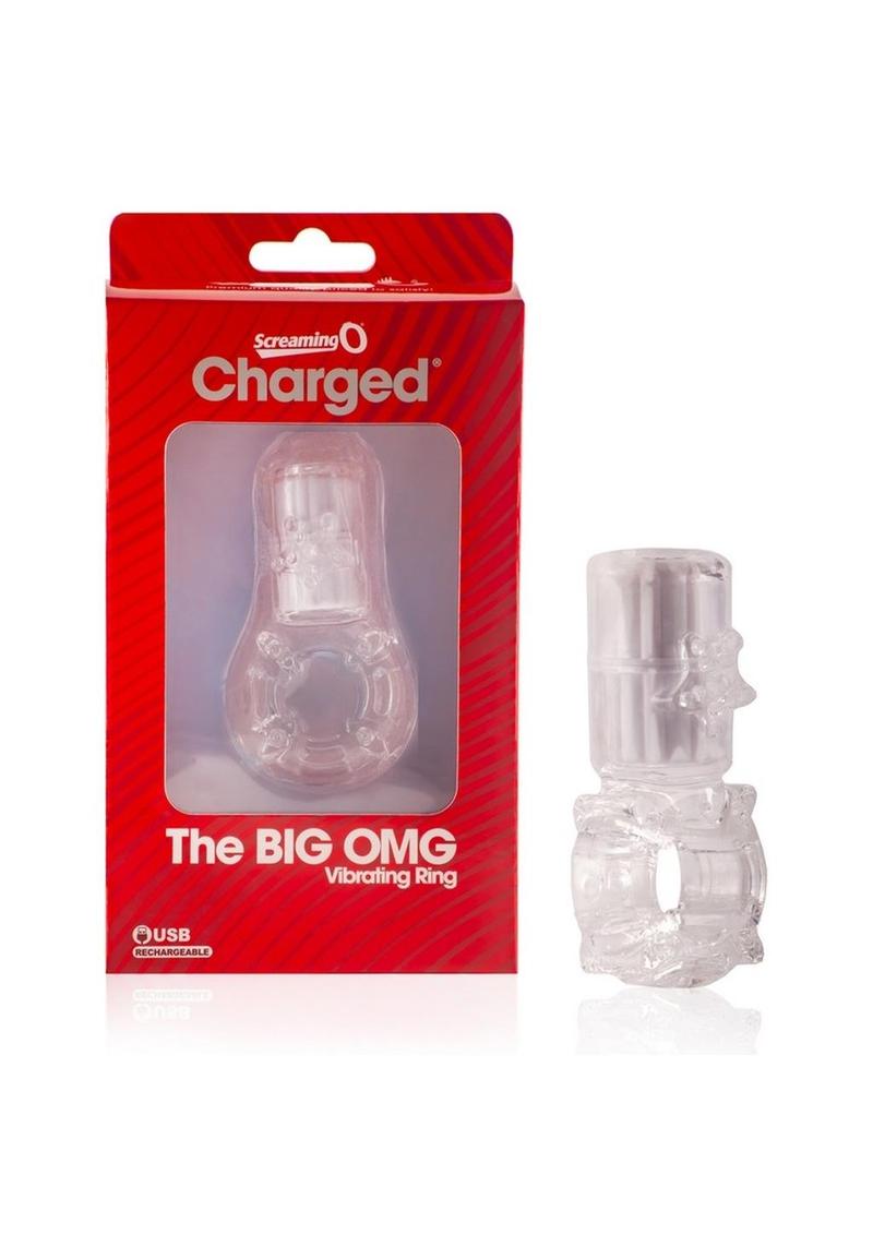 The BIG OMG Vibrating And USB Rechargeable Waterproof Ring