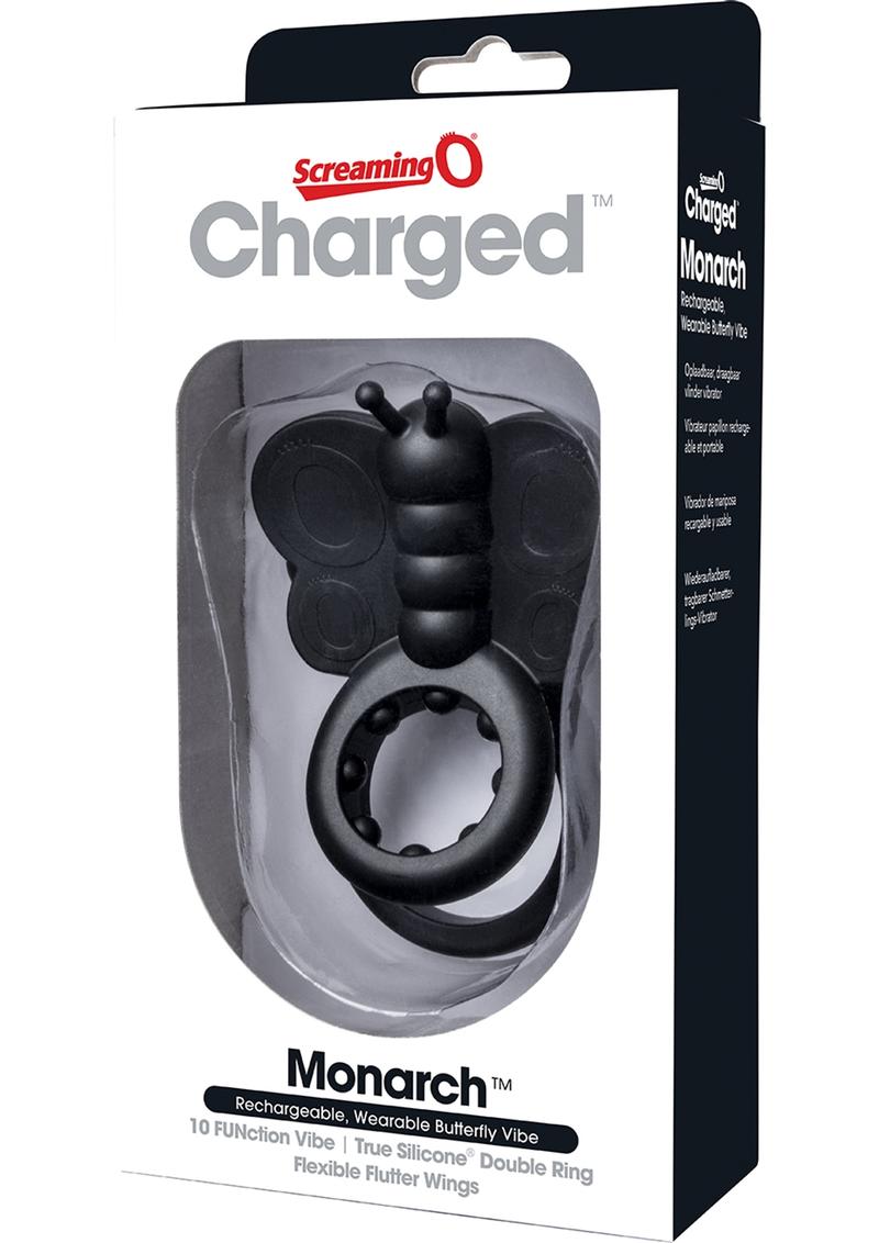 Screaming O Charged Monarch Rechargeable Silicone Cock Ring