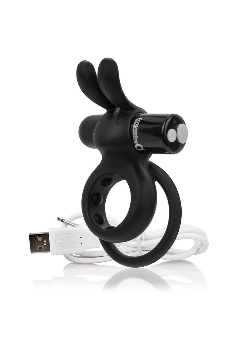 Screaming O Charged Ohare Rechargeable Wearable Rabbit Vibe Cock Ring