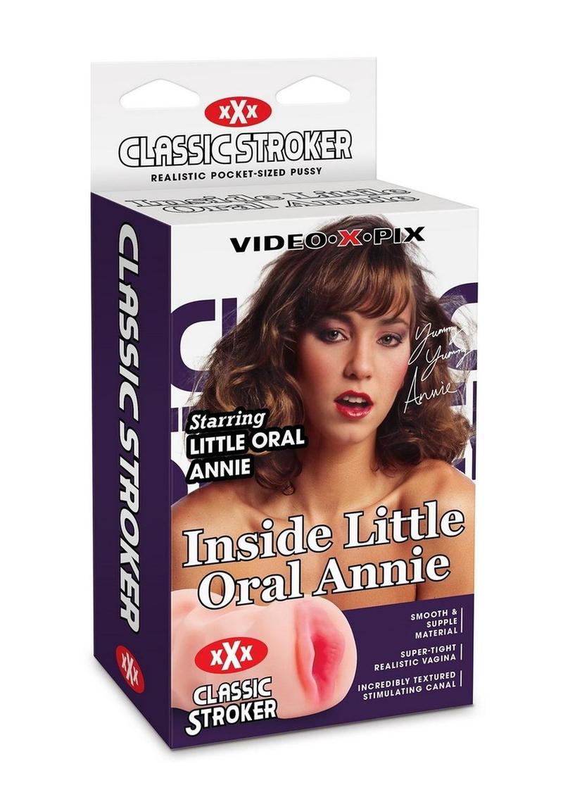 Inside Little Oral Annie Realistic Pocket Sized Stroker