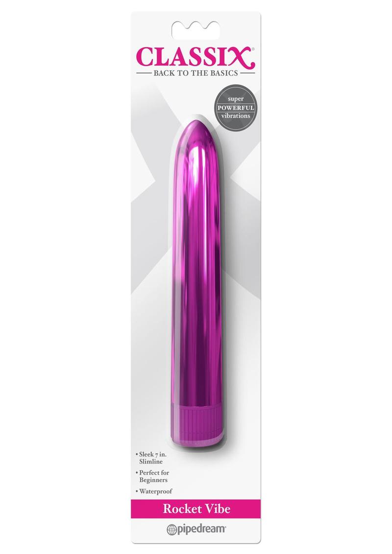 Classix Rocket Sleek Waterproof Vibrator