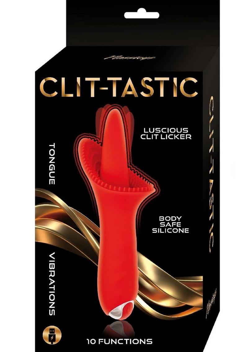 Clit-Tastic Luscious Clit Licker Rechargeable Silicone Clitoral Vibrator