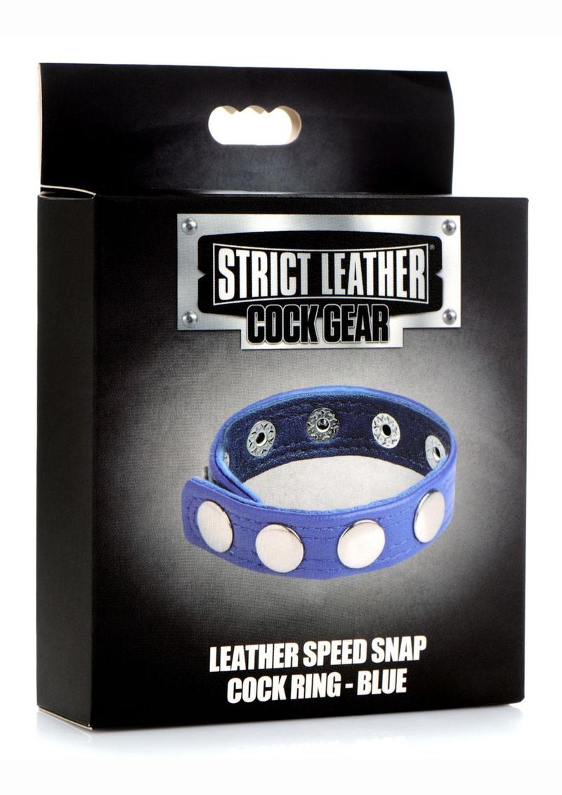 Strict Leather Speed Snap Cock Adjustable Leather Ring